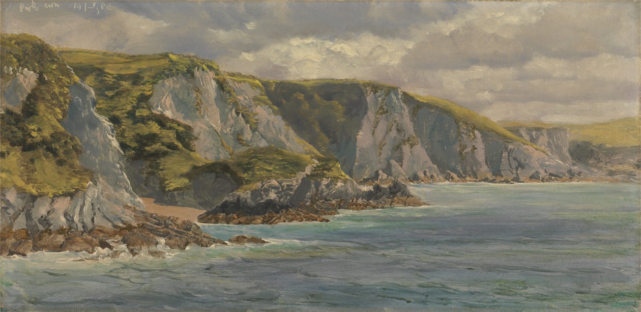 A walesi partvidéken alkotó: John Brett