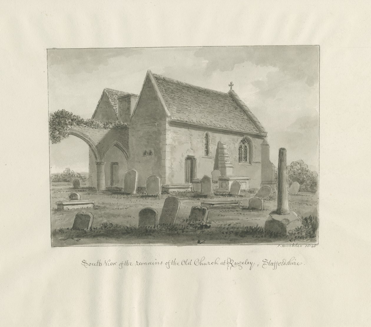 Rugeley templom alkotó: John Buckler