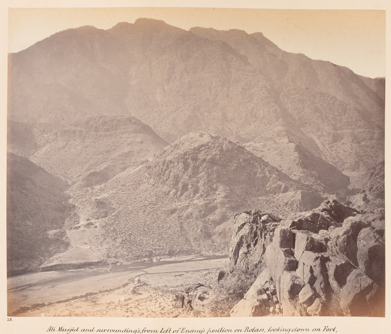 ?Ali Masjid és környéke?, 1878 alkotó: John Burke