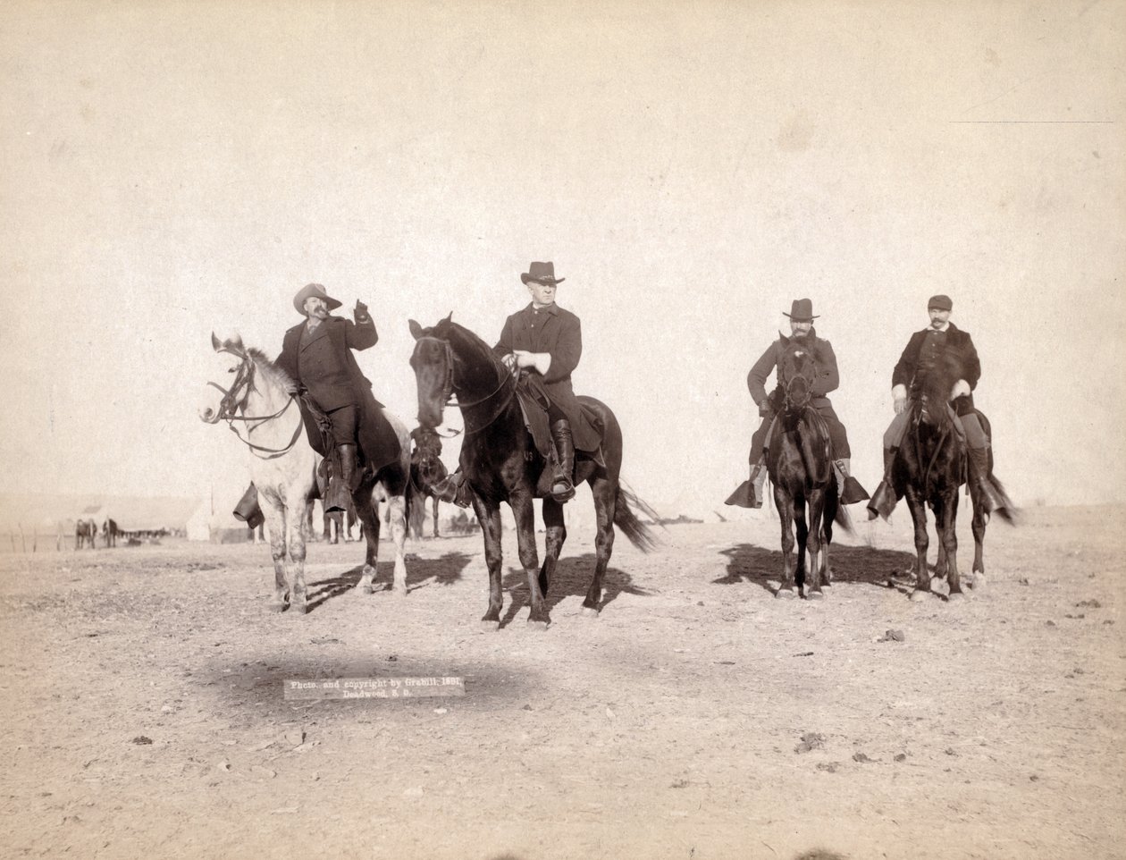 Az ellenséges indián tábor megtekintése, 1891 alkotó: John C. H. Grabill