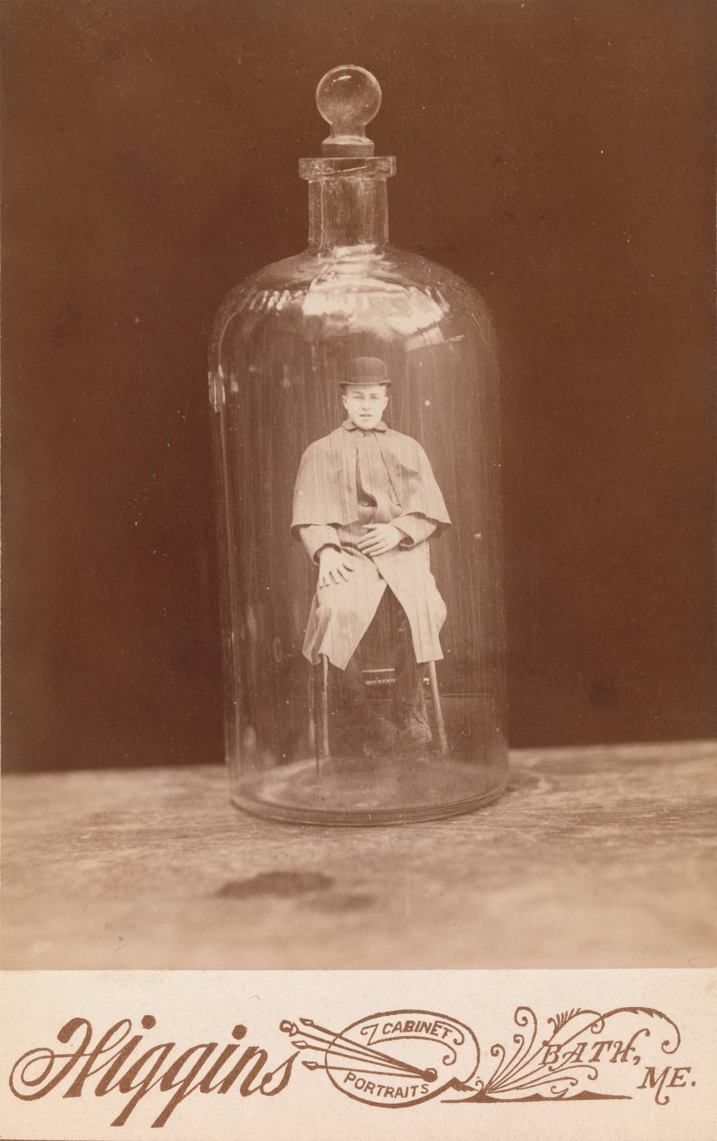 Man in Bottle, kb. 1888. alkotó: John C. Higgins