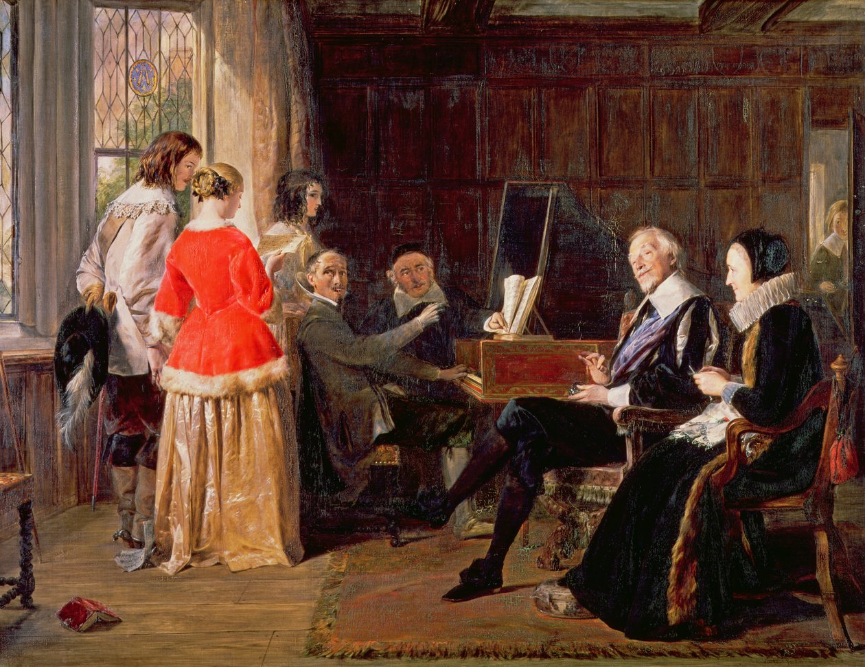Madrigalba alkotó: John Callcott Horsley