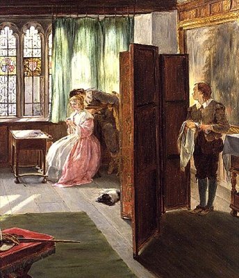 Utolsó lépés sakkmatt (2 részlet) alkotó: John Callcott Horsley