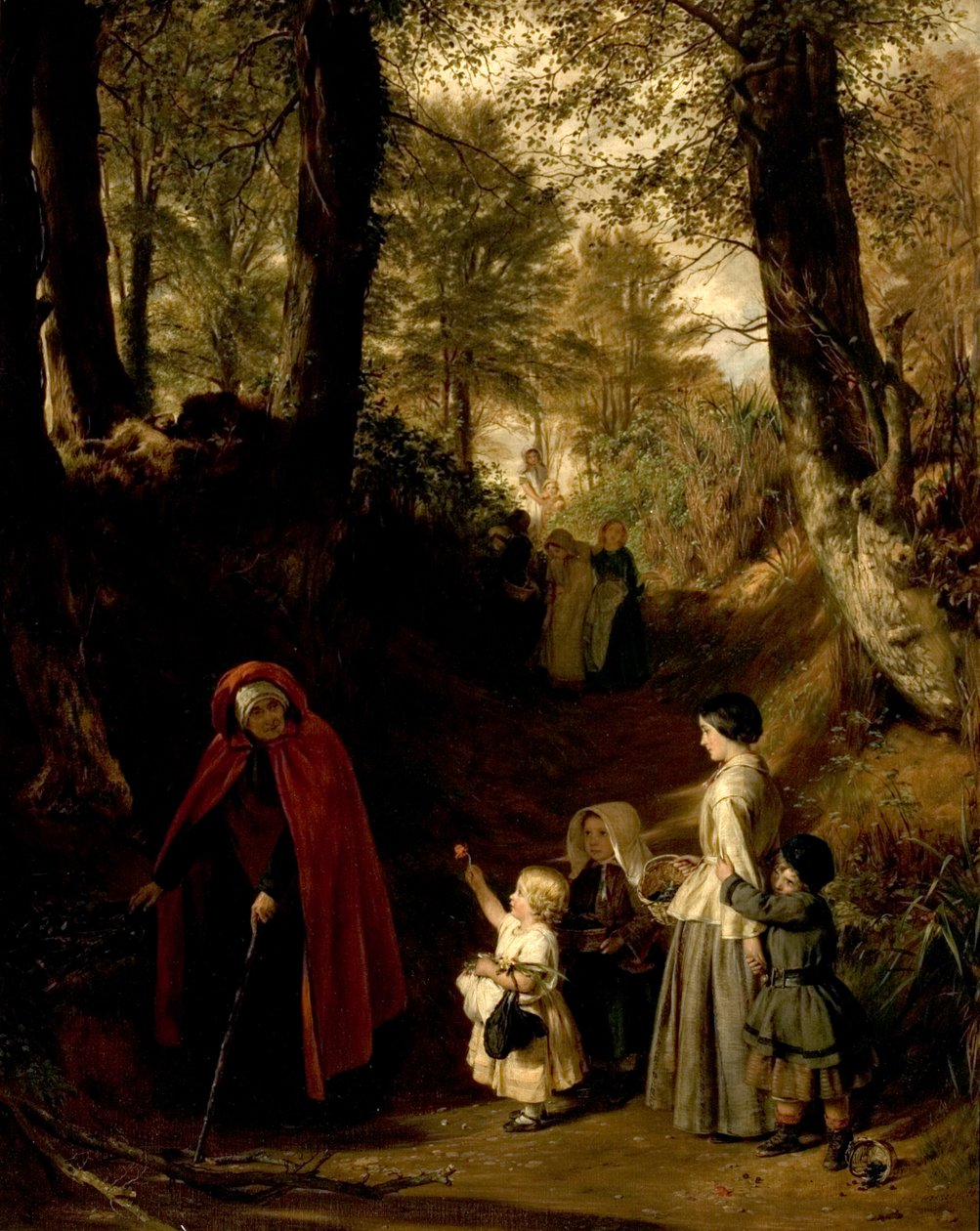 Ifjúság és kor, 1857 alkotó: John Callcott Horsley