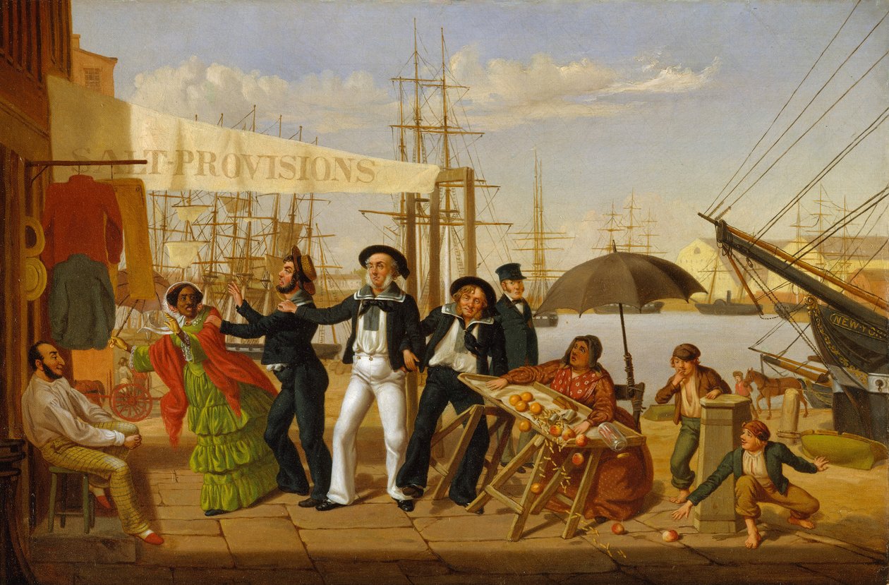 Egy hosszú körutazás után, 1857. alkotó: John Carlin