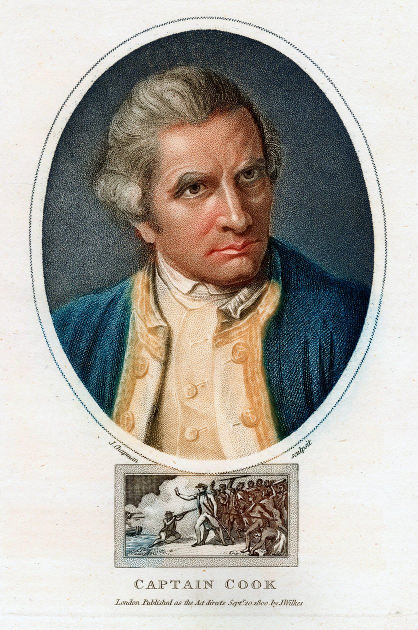 James Cook portréja, 1800 alkotó: John Chapman