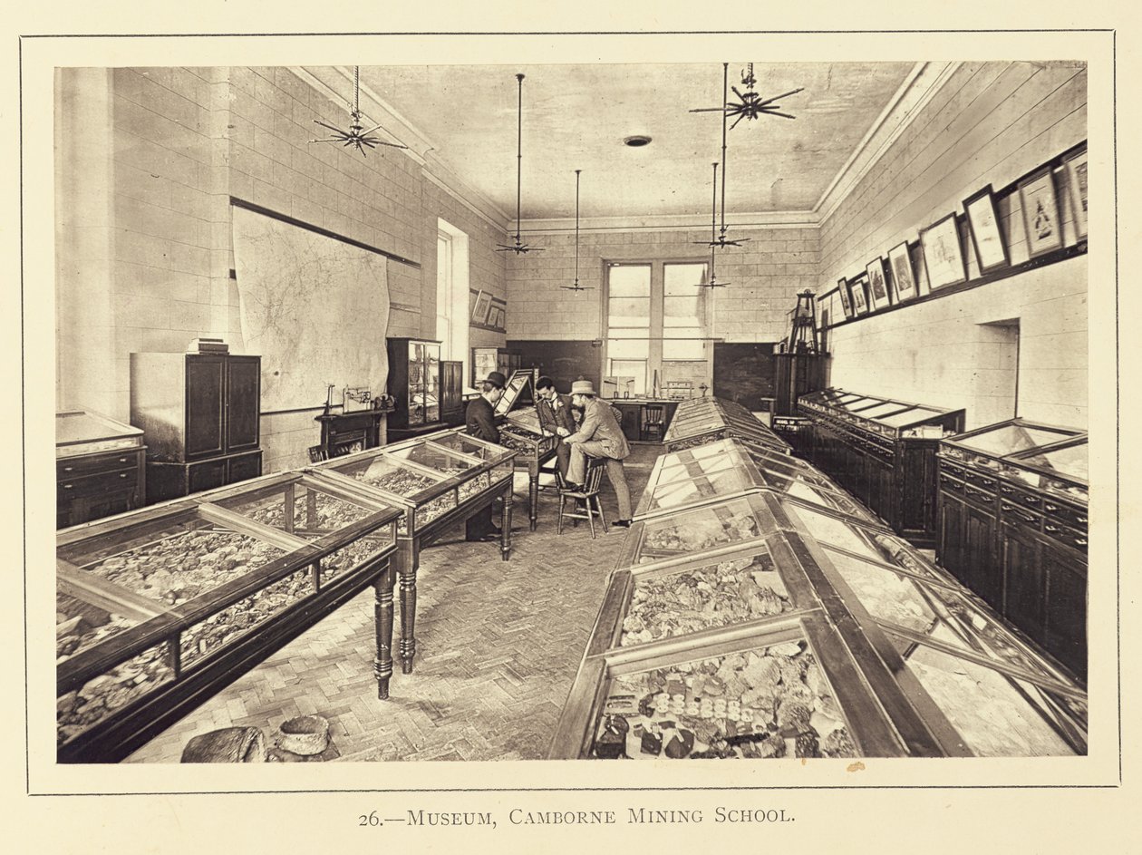 Múzeum, Camborne Bányászati Iskola alkotó: John Charles Burrow