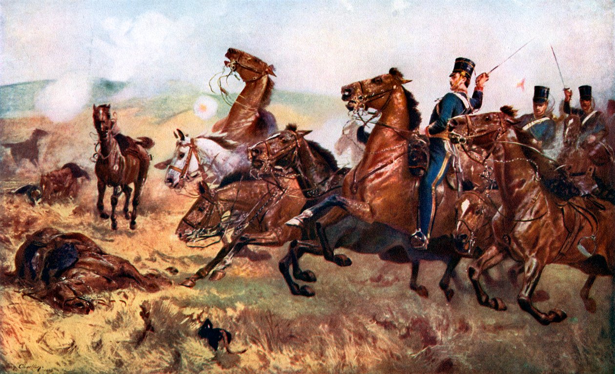 Balaclavai csata, 1854. október 25., 1920 alkotó: John Charlton
