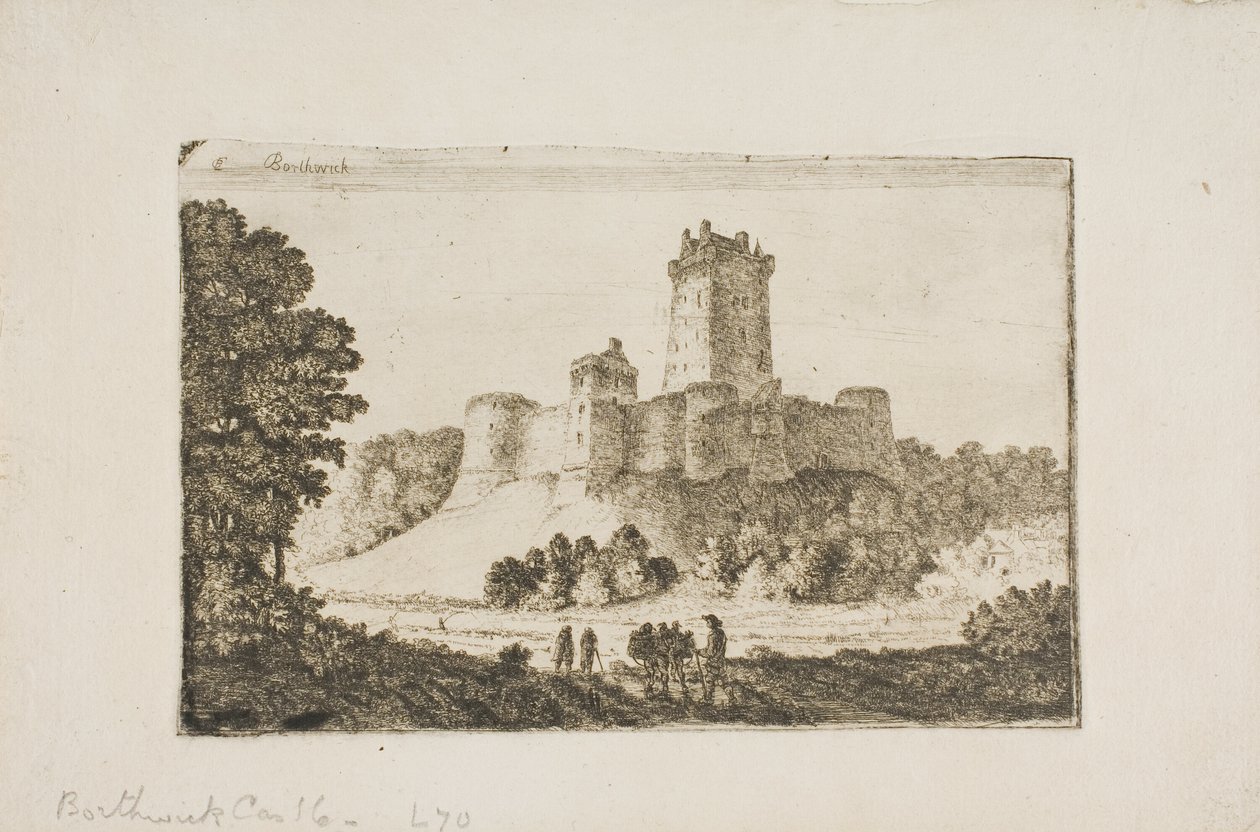 Borthwick kastély alkotó: John Clerk of Eldin