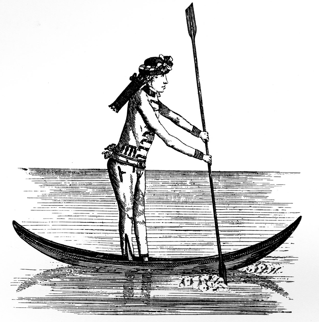 Az Isis makaróni, 1772 alkotó: John Collet