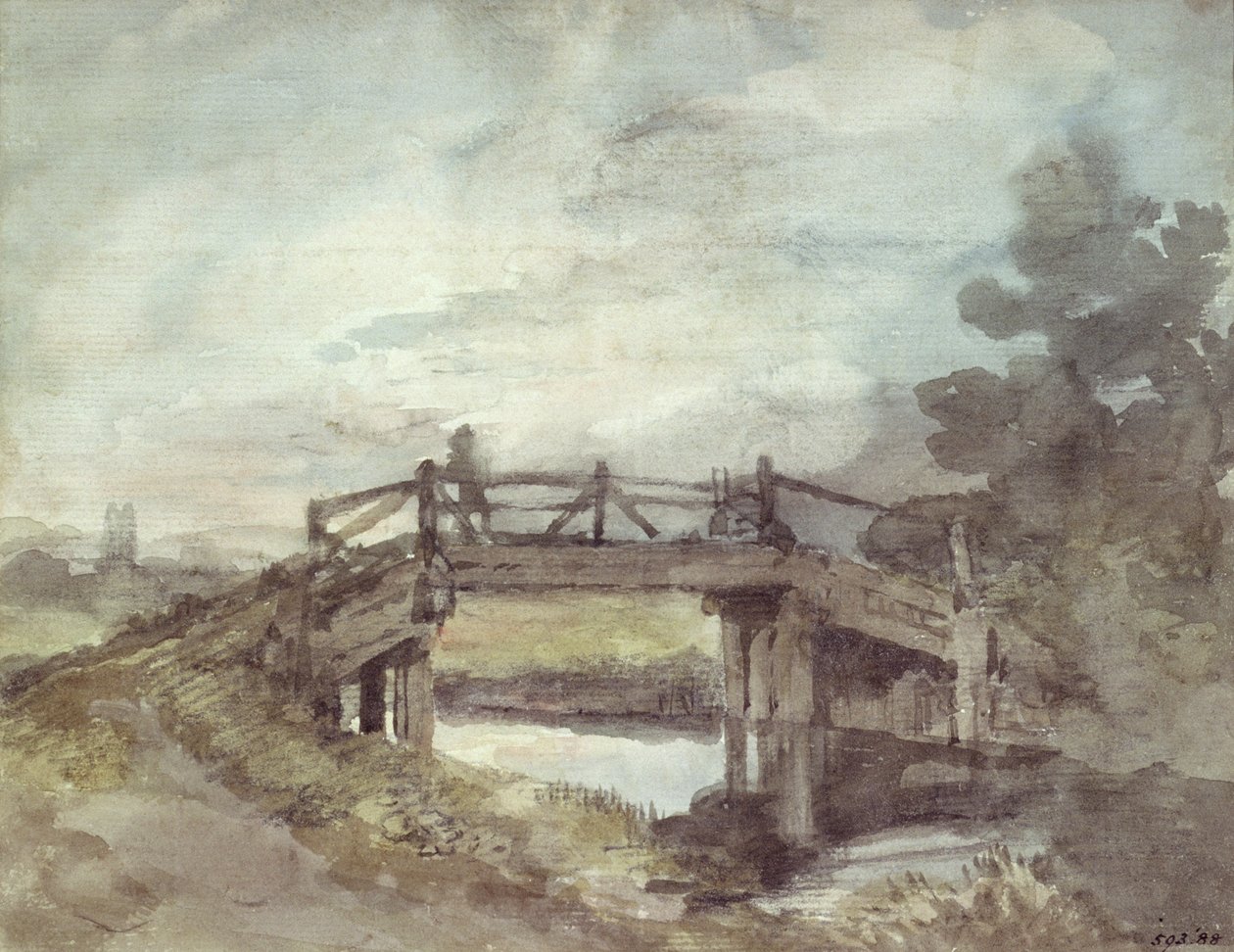 Híd a Stour felett alkotó: John Constable