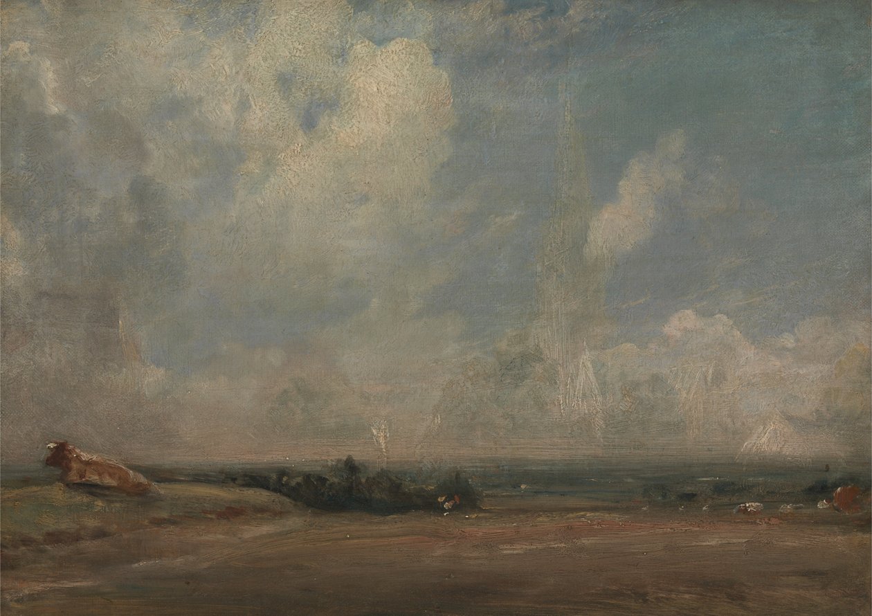 Kilátás Hampstead Heathből () alkotó: John Constable