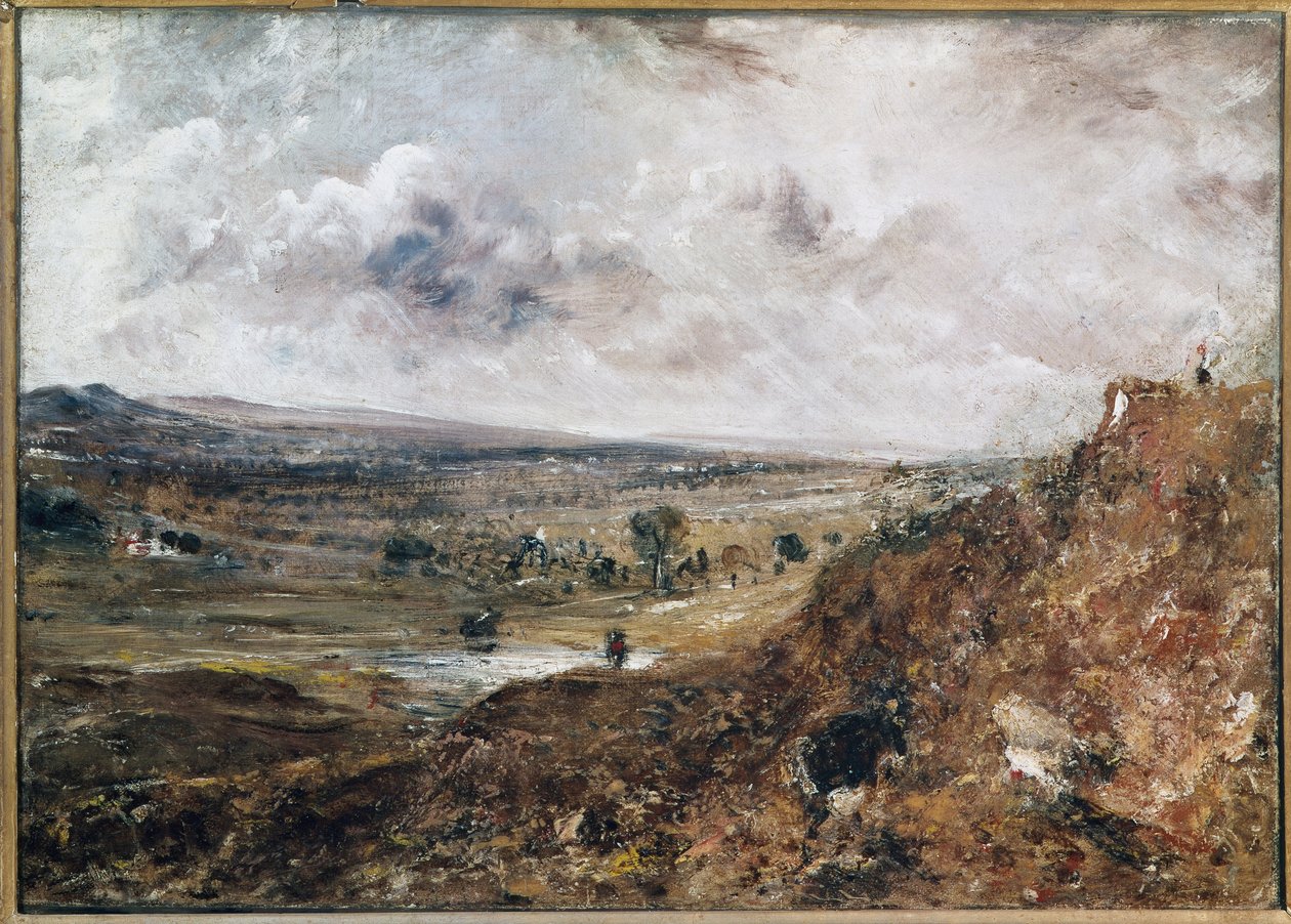 Branch Hill Pond, Hampstead (olaj, vászon alkotó: John Constable