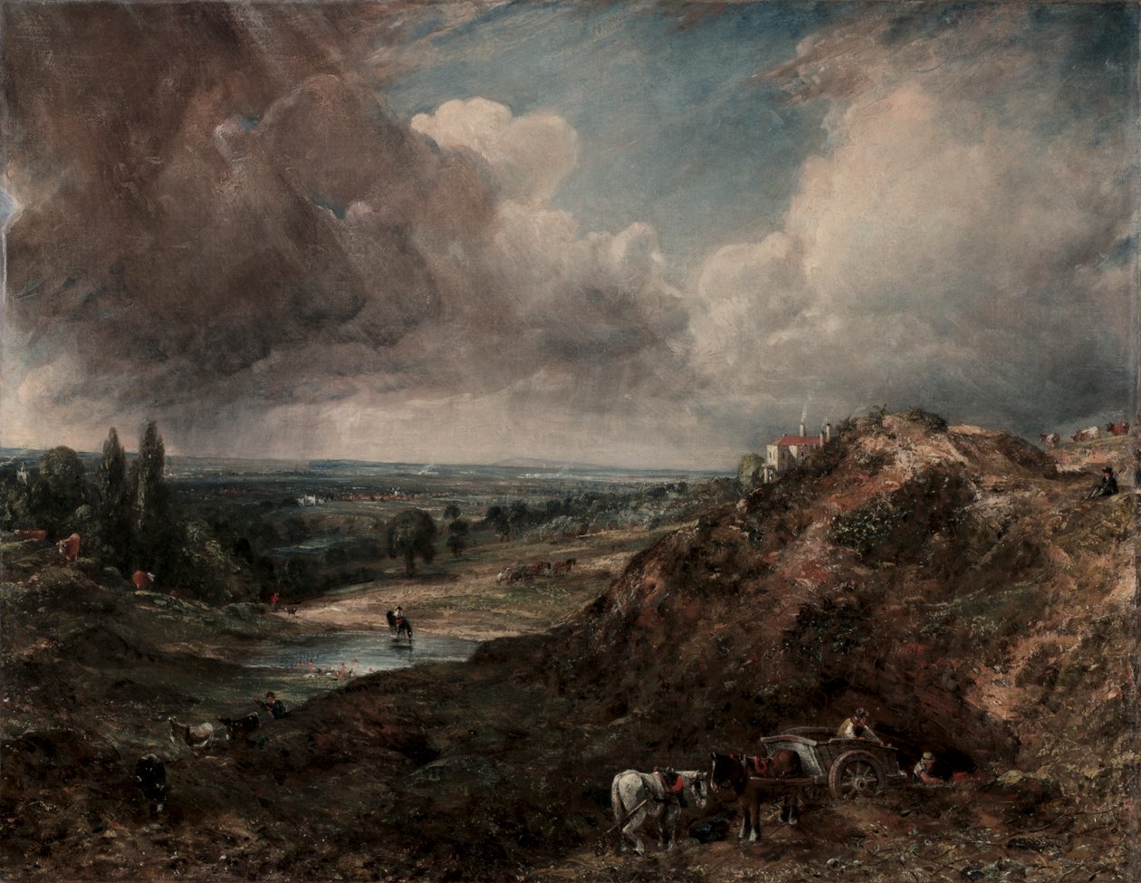 Branch Hill Pond, Hampstead alkotó: John Constable