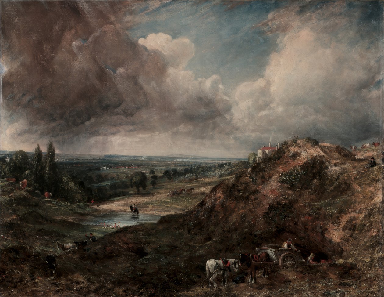 Branch Hill Pond, Hampstead alkotó: John Constable