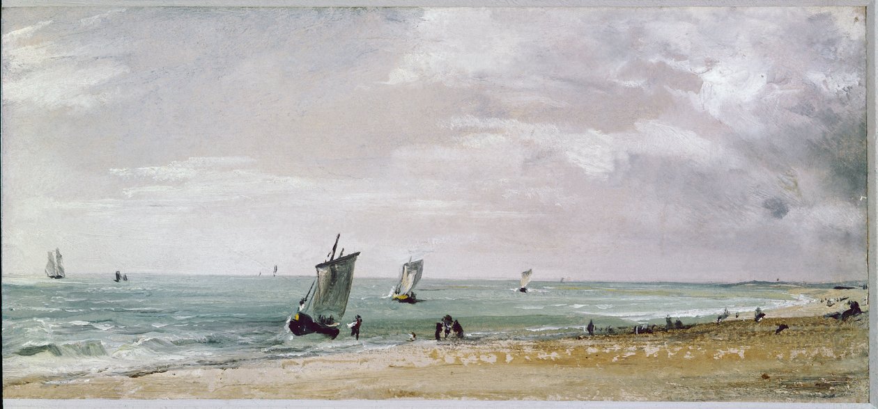 Brighton Beach (olaj, vászon alkotó: John Constable