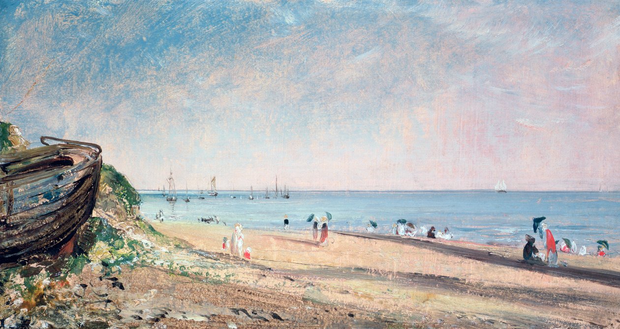 „Brighton Beach”, 19. század alkotó: John Constable