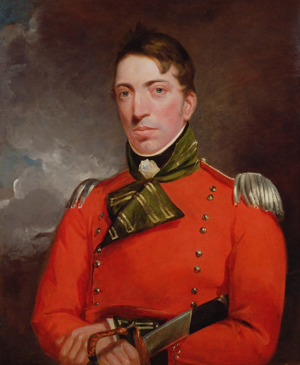 Richard Gubbins kapitány, 1804-2005 körül (olaj, vászon) alkotó: John Constable