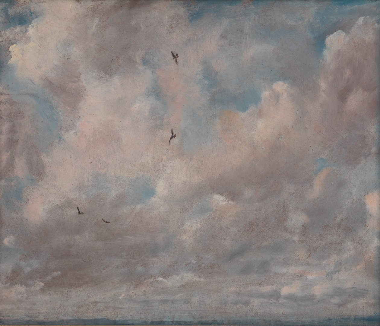 Felhőtanulmány, 1821. alkotó: John Constable