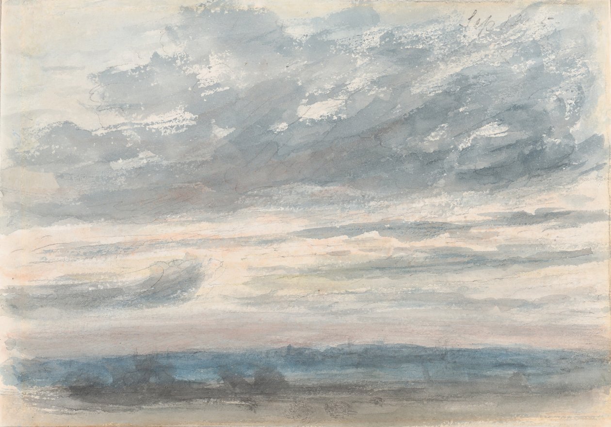 Felhőtanulmány, 1830-35. alkotó: John Constable