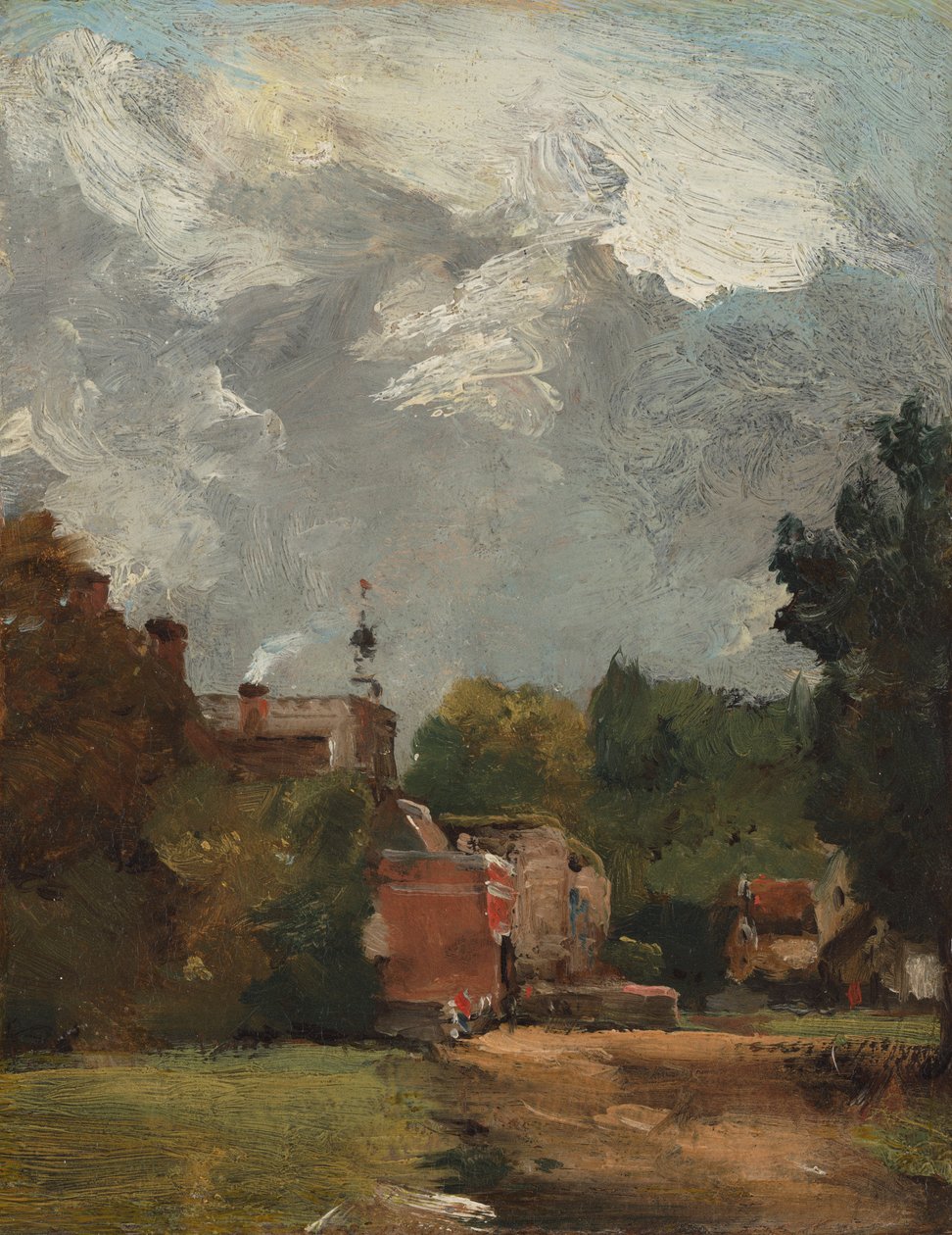 East Bergholt templom alkotó: John Constable