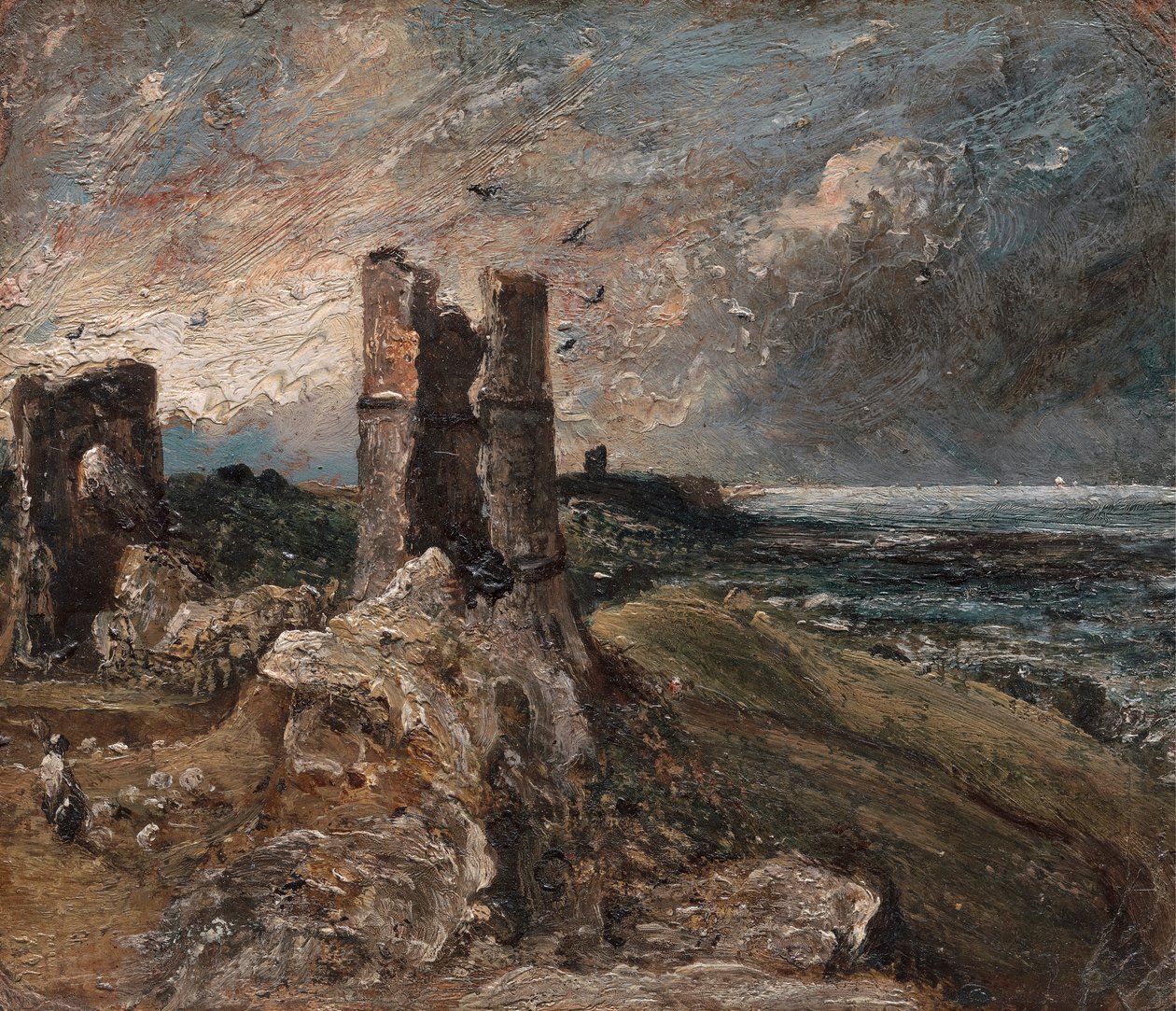 Hadleigh kastély alkotó: John Constable