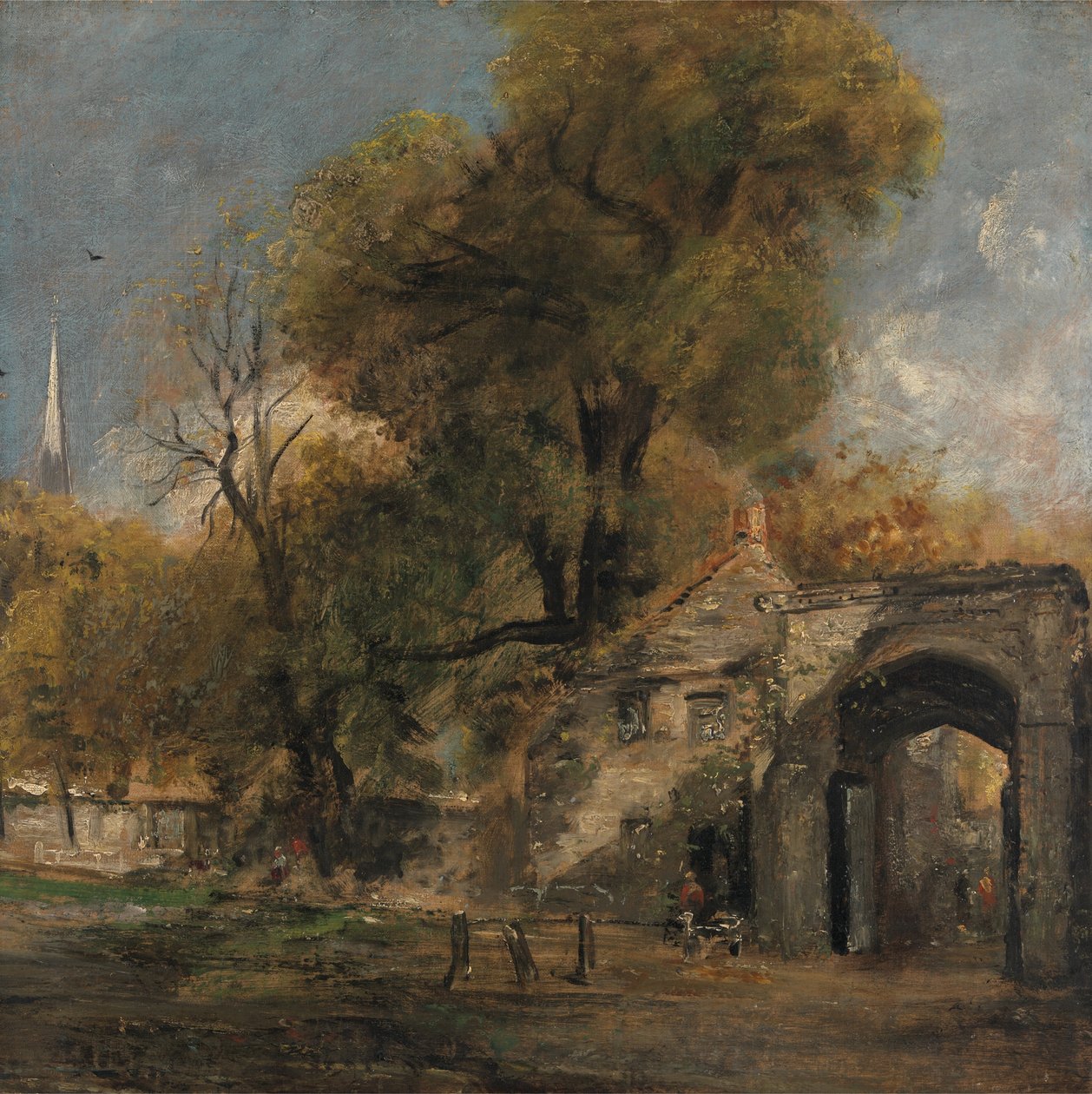 Harnham Gate, Salisbury alkotó: John Constable