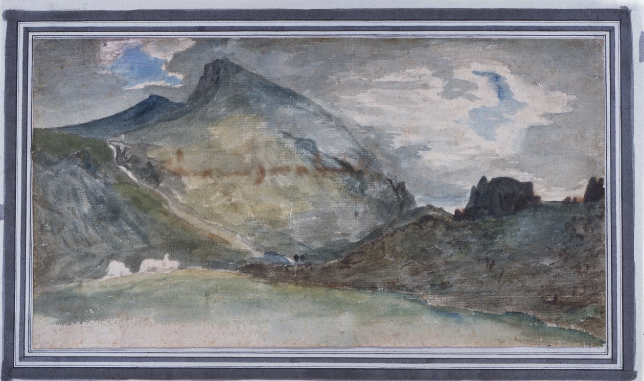 Hellvellyn, 1806 alkotó: John Constable