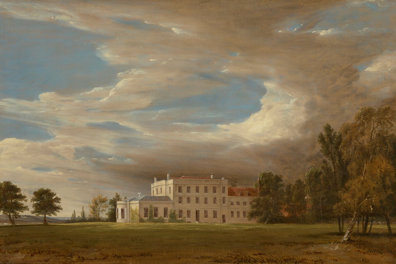 Old Hall, East Bergholt alkotó: John Constable