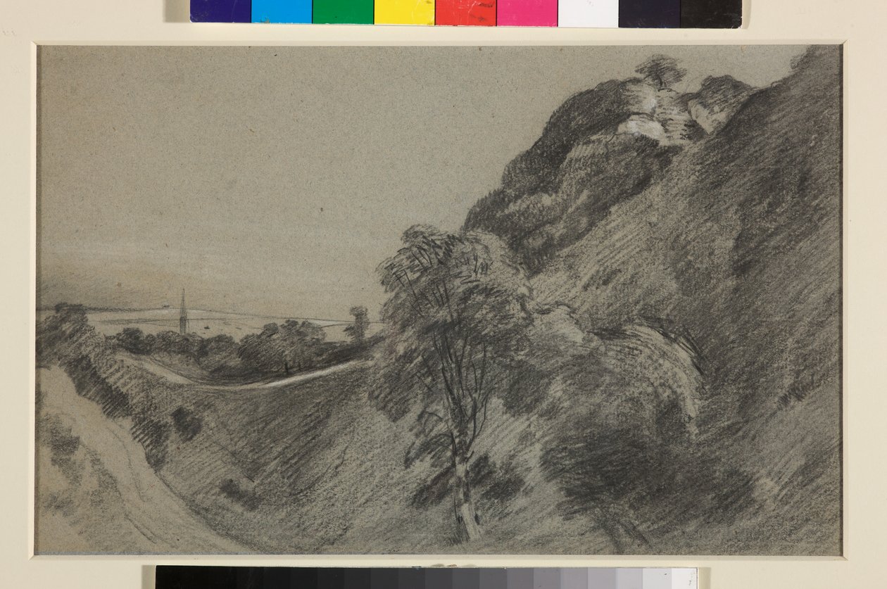 Old Sarum alkotó: John Constable