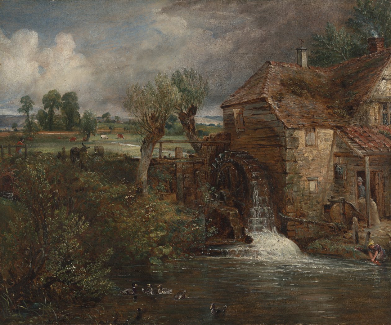Parham malom, Gillingham alkotó: John Constable