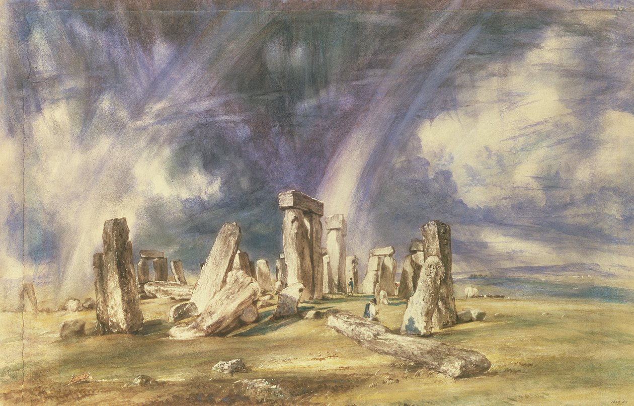 Stonehenge, 1835 alkotó: John Constable