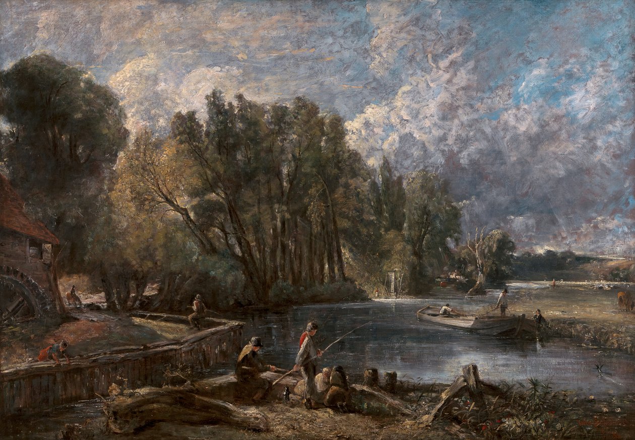 Stratford malom, 1819-1820. alkotó: John Constable