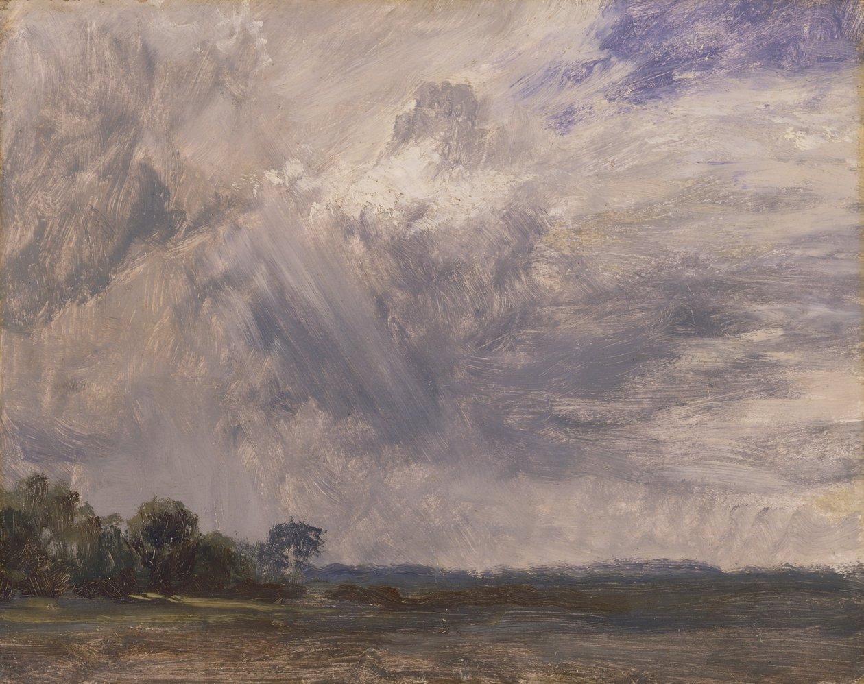 Tanulmány a felhős égboltról alkotó: John Constable