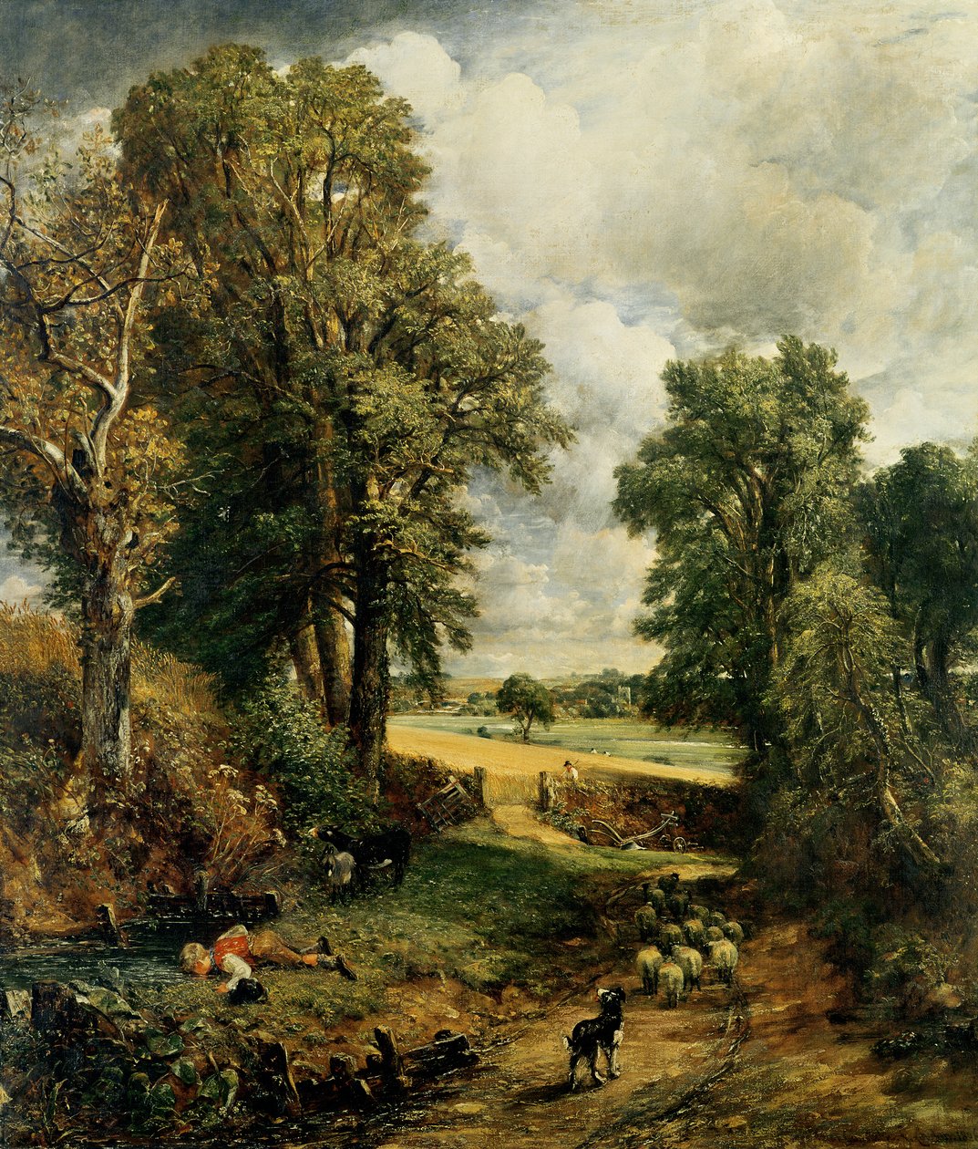A kukoricatábla, 1826 alkotó: John Constable
