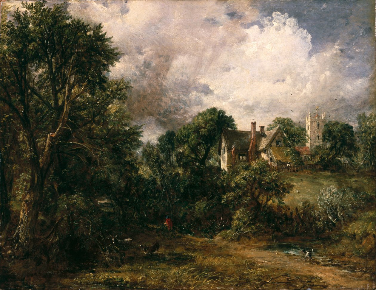 A Glebe Farm, 1827 alkotó: John Constable