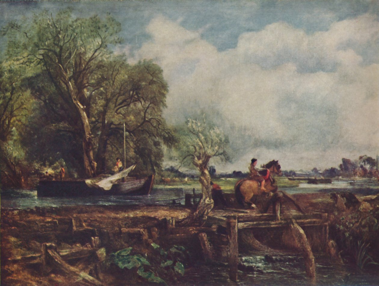Az ugráló ló, 1825, c1950. alkotó: John Constable