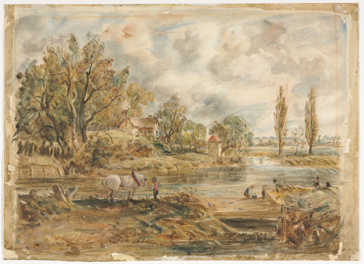 A Fehér Ló. alkotó: John Constable