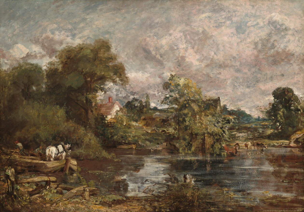 A fehér ló, 1818-1819. alkotó: John Constable