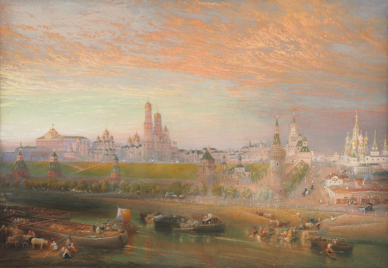Kreml, Moszkva, alkotó: John Cooke Bourne