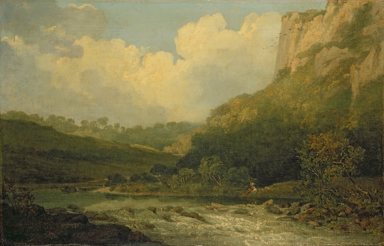 High Tor, Matlock, 1811 alkotó: John Crome