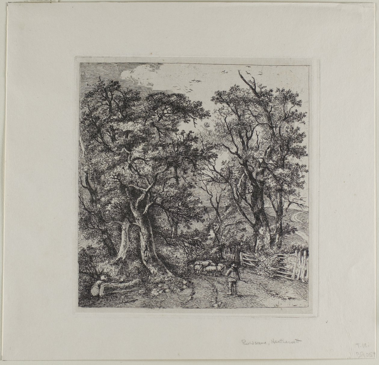 Road Scene, Heathersett alkotó: John Crome