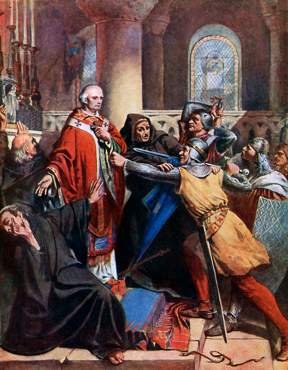 Becket halála, 1170, XIX. alkotó: John Cross