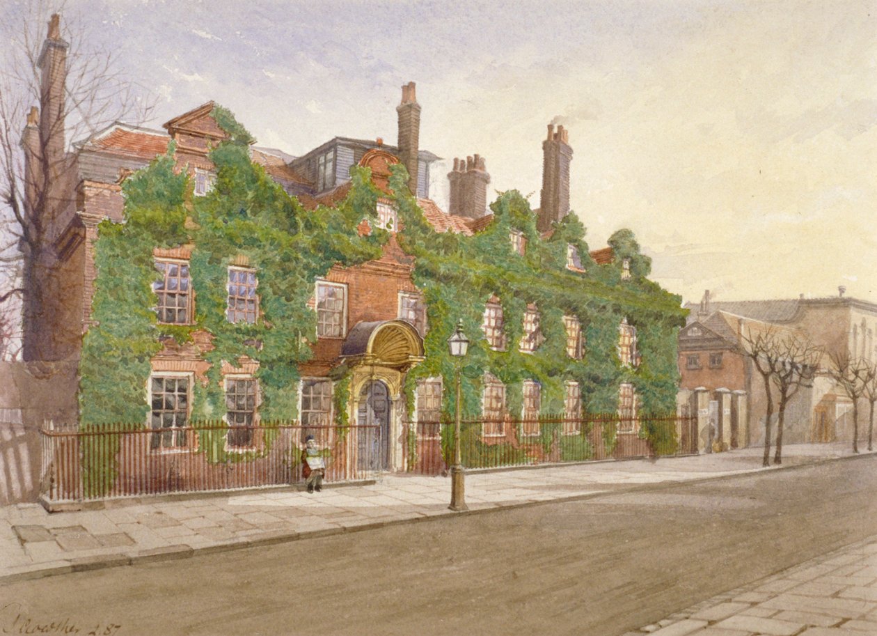 Fairfax House, High Street, Putney, London, 1887 alkotó: John Crowther