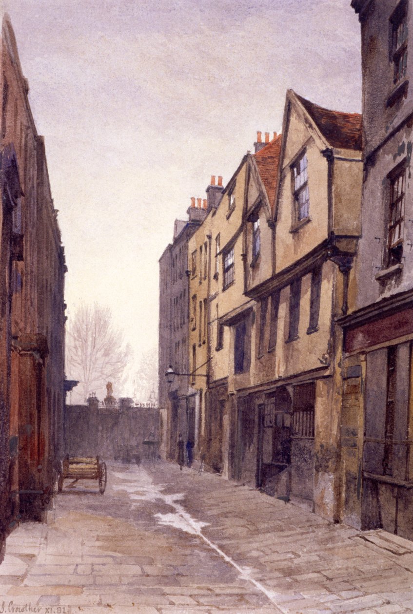 Fulwood Place, Holborn, London, 1881 alkotó: John Crowther