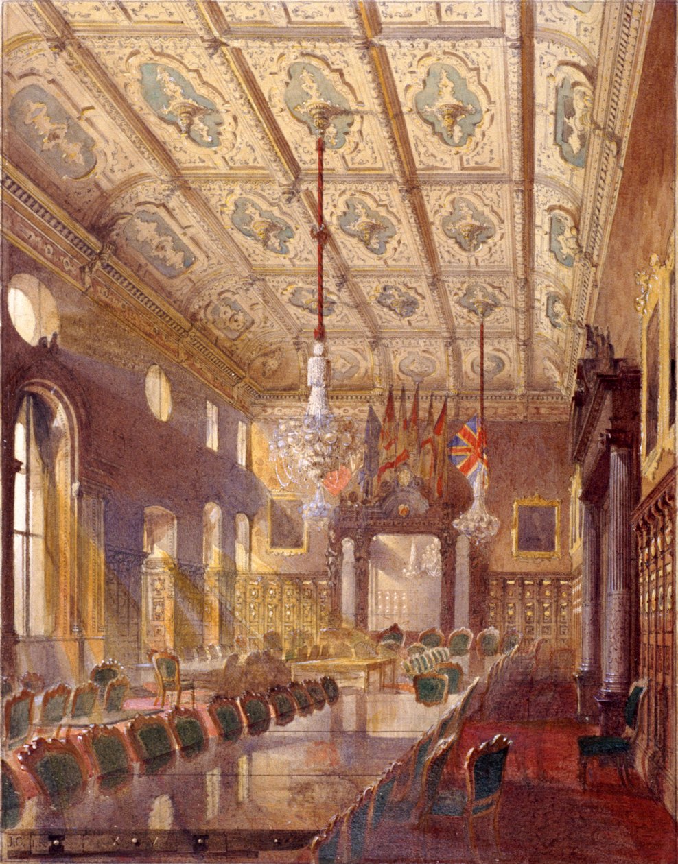 Ironmongers Hall, London, 1888 alkotó: John Crowther
