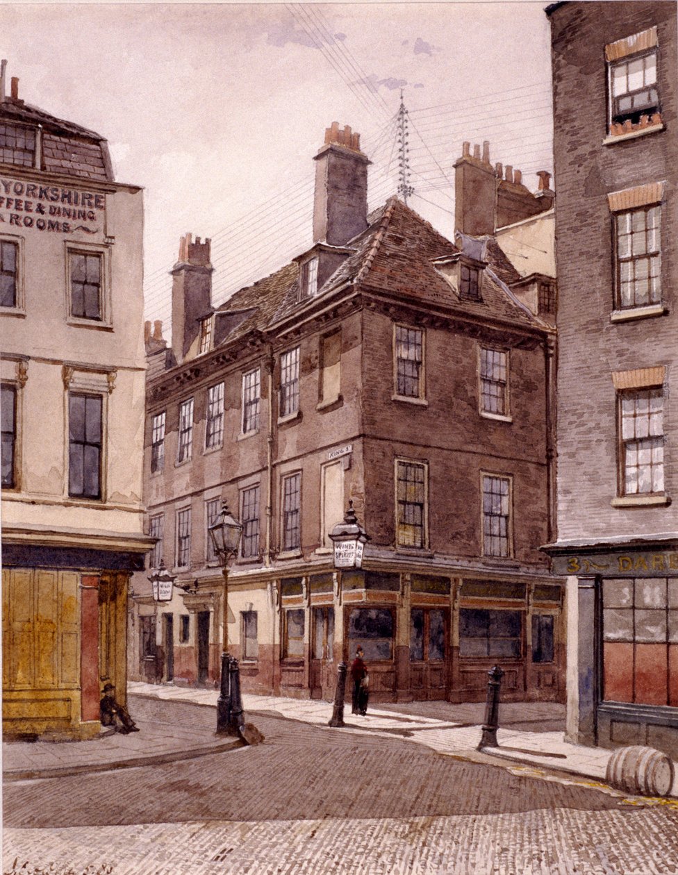 King Street, Stepney, London, 1886 alkotó: John Crowther