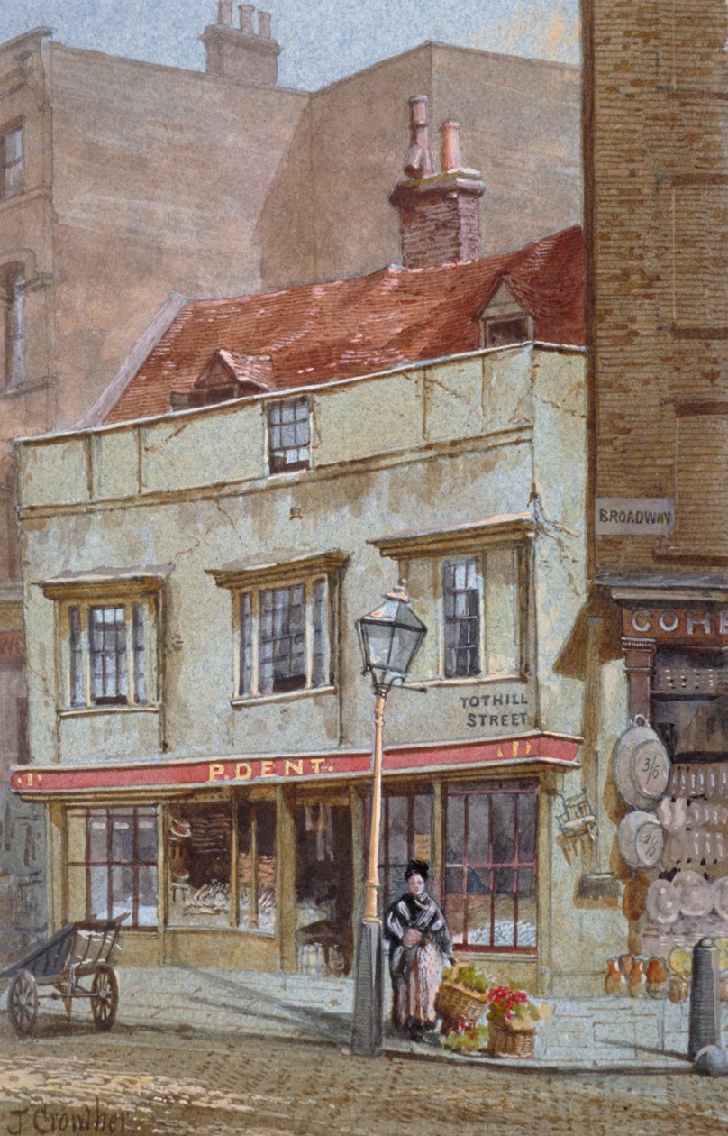 No 1 Tothill Street, Westminster, London, 1880. alkotó: John Crowther