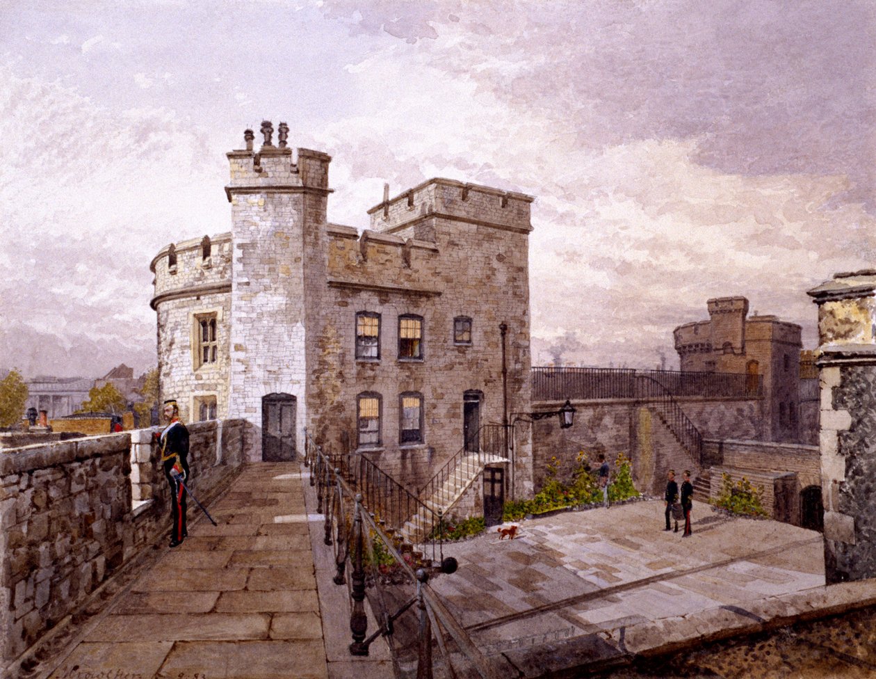 Londoni Tower, London, 1883 alkotó: John Crowther