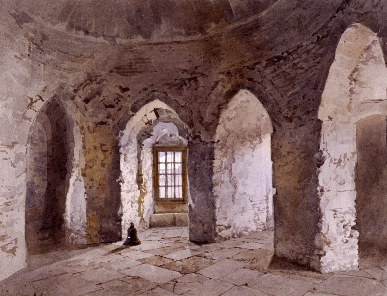 Londoni Tower, London, 1883 alkotó: John Crowther